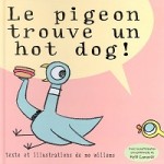 Le pigeon trouve un hot-dog
